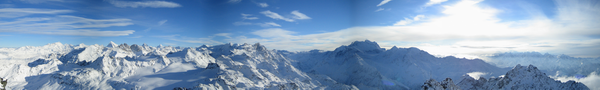 panoramabild der schweiz